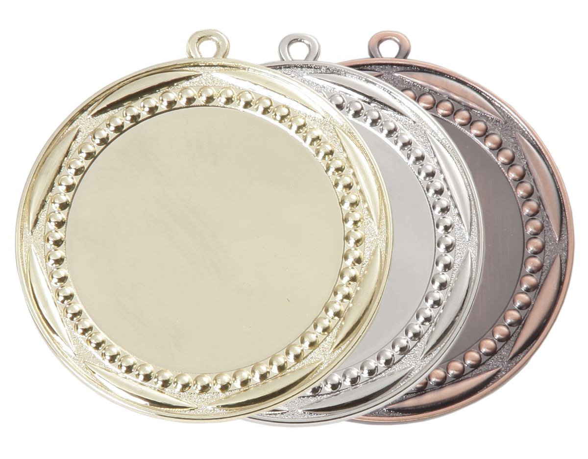 E 197 Medaille Zilver-Brons compleet OP=OP!!